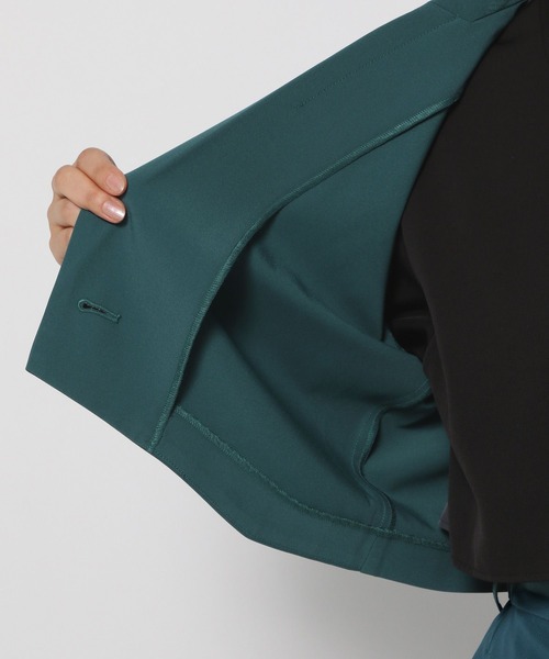 HARE（ハレ）の「２Pジャケット＊アシメプリーツスカート(HARE)（セットアップ・レディース・グレー/ブラック/グリーン/グレー系その他・FREE）」の22枚目の写真