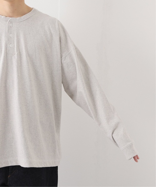 白黒セット　ヘルスニット ジャーナルスタンダード別注 ヘンリーネック ロンT Healthknit × JOURNAL STANDARD / 別注 ヘンリーネック L/S T
