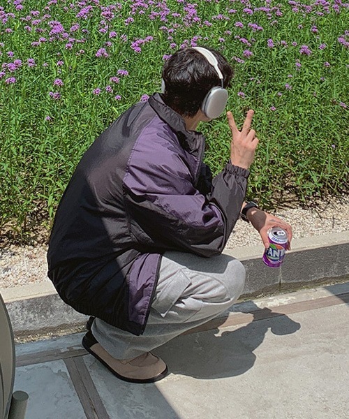 ASCLO(エジュクロ)の「ASCLO Never Cargo Wide Sweat Pants(スウェットパンツ・メンズ・グレー/ブラック・SMALL/LARGE/MEDIUM)」の10枚目の写真
