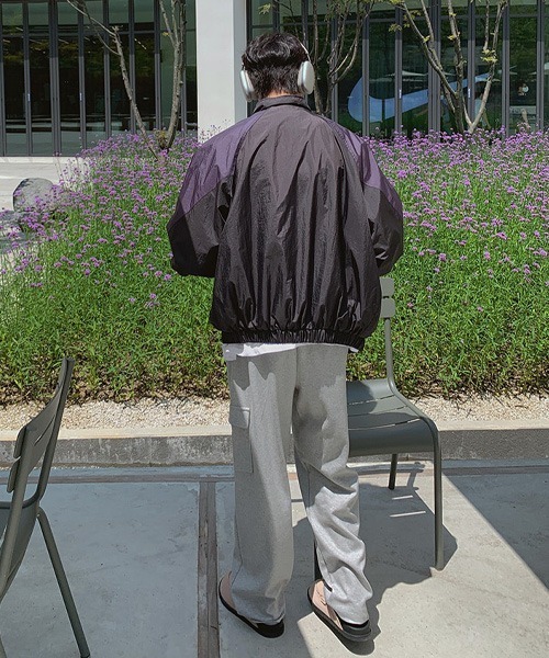 ASCLO(エジュクロ)の「ASCLO Never Cargo Wide Sweat Pants(スウェットパンツ・メンズ・グレー/ブラック・SMALL/LARGE/MEDIUM)」の12枚目の写真