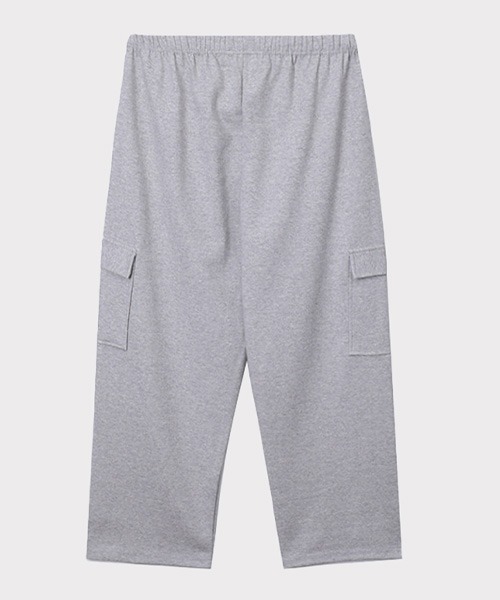 ASCLO(エジュクロ)の「ASCLO Never Cargo Wide Sweat Pants(スウェットパンツ・メンズ・グレー/ブラック・SMALL/LARGE/MEDIUM)」の17枚目の写真