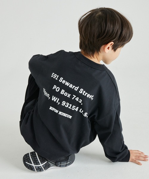 FOV（フォブ）の「フォブ RIPON L/S Tシャツ（Tシャツ/カットソー・キッズ・ブラック/ベージュ系その他/ホワイト・L/M/XL/S）」の14枚目の写真