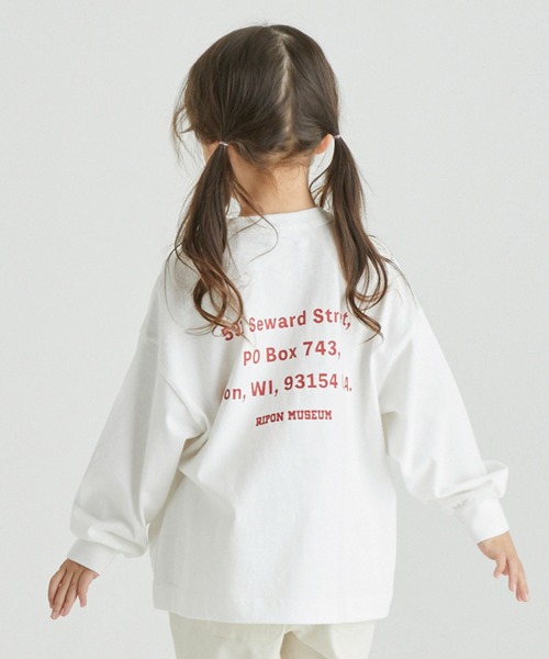 FOV（フォブ）の「フォブ RIPON L/S Tシャツ（Tシャツ/カットソー・キッズ・ブラック/ベージュ系その他/ホワイト・L/M/XL/S）」の12枚目の写真