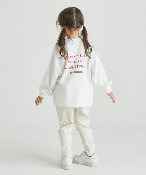 FOV（フォブ）の「フォブ RIPON L/S Tシャツ（Tシャツ/カットソー・キッズ・ブラック/ベージュ系その他/ホワイト・L/M/XL/S）」の7枚目の写真