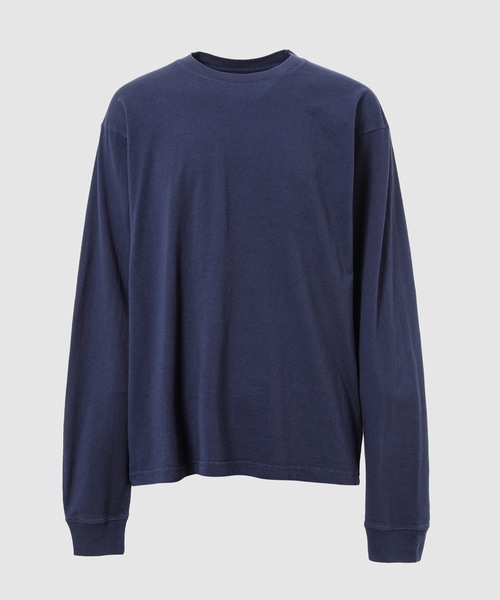 ECOCYCLE(エコサイクル)の「ELEVATED LS_BLUE(Tシャツ/カットソー・メンズ・ブルー系その他2/ブルー系その他4/ブルー系その他/ブルー/ブルー系その他7/ブルー系その他3/ブルー系その他6/ネイビー・XS/L/XL/S/M/XXL/XX-LARGE)」の2枚目の写真