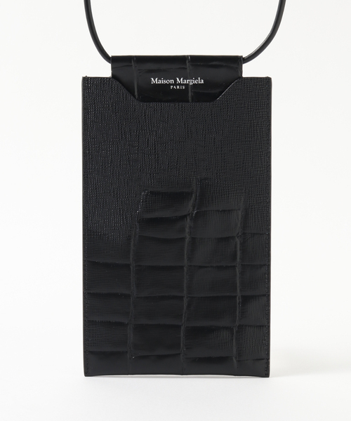 Maison Margiela(メゾンマルジェラ)の「【MAISON MARGIELA / メゾン マルジェラ】Mobileケース FUSIONサフィアーノ(キーケース/キーアクセサリー・メンズ・ブラック・FREE)」の9枚目の写真
