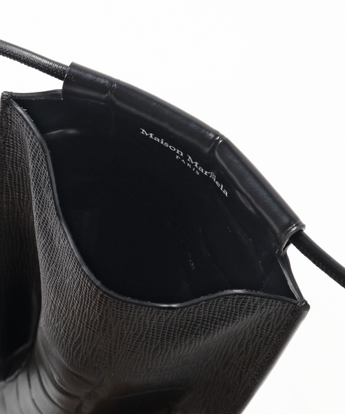 Maison Margiela(メゾンマルジェラ)の「【MAISON MARGIELA / メゾン マルジェラ】Mobileケース FUSIONサフィアーノ(キーケース/キーアクセサリー・メンズ・ブラック・FREE)」の7枚目の写真
