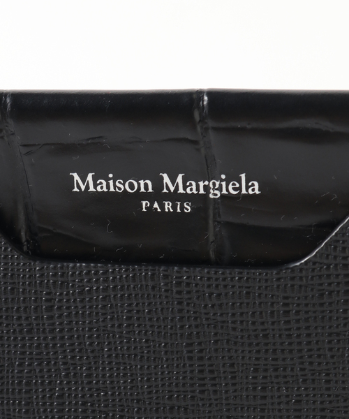 Maison Margiela(メゾンマルジェラ)の「【MAISON MARGIELA / メゾン マルジェラ】Mobileケース FUSIONサフィアーノ(キーケース/キーアクセサリー・メンズ・ブラック・FREE)」の4枚目の写真