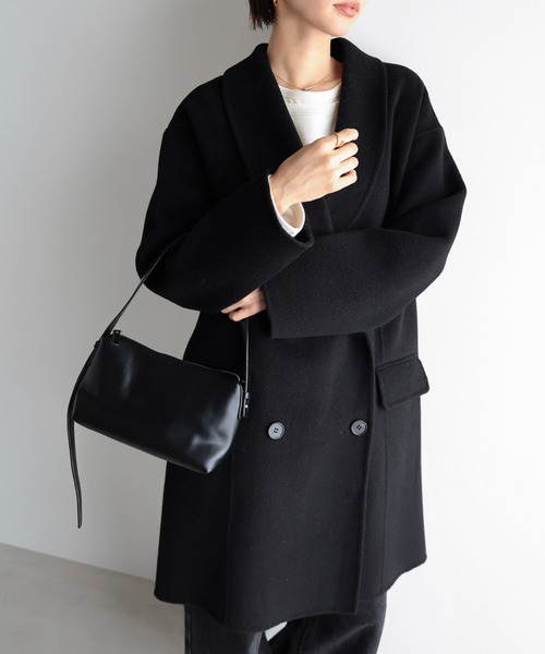 セール】ウールリバーダブルコート（その他アウター）｜evernavy