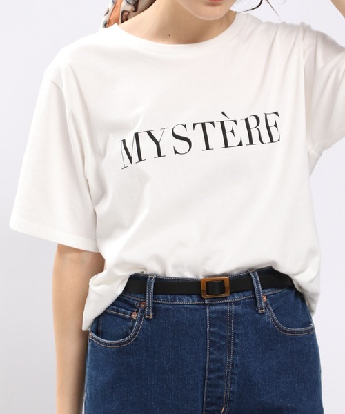 GLOBAL WORK Smile Seed Store（グローバルワーク スマイルシードストア）の「コットンシンプルプリントTシャツ半袖/175873（Tシャツ/カットソー・レディース・チャコールグレー/ホワイト/ホワイト系その他2/ホワイト系その他3/ホワイト系その他5/ホワイト系その他4・SMALL/MEDIUM/LARGE/X-LARGE）」の7枚目の写真