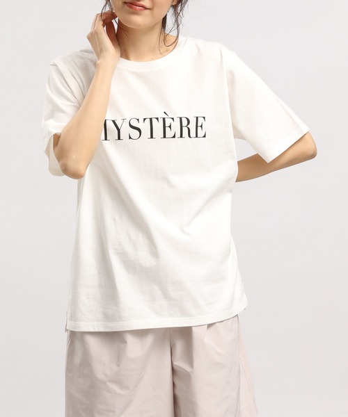 GLOBAL WORK Smile Seed Store（グローバルワーク スマイルシードストア）の「コットンシンプルプリントTシャツ半袖/175873（Tシャツ/カットソー・レディース・チャコールグレー/ホワイト/ホワイト系その他2/ホワイト系その他3/ホワイト系その他5/ホワイト系その他4・SMALL/MEDIUM/LARGE/X-LARGE）」の11枚目の写真