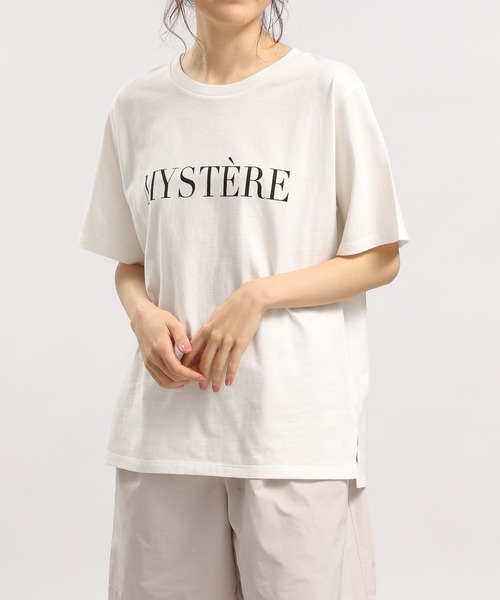 GLOBAL WORK Smile Seed Store（グローバルワーク スマイルシードストア）の「コットンシンプルプリントTシャツ半袖/175873（Tシャツ/カットソー・レディース・チャコールグレー/ホワイト/ホワイト系その他2/ホワイト系その他3/ホワイト系その他5/ホワイト系その他4・SMALL/MEDIUM/LARGE/X-LARGE）」の12枚目の写真