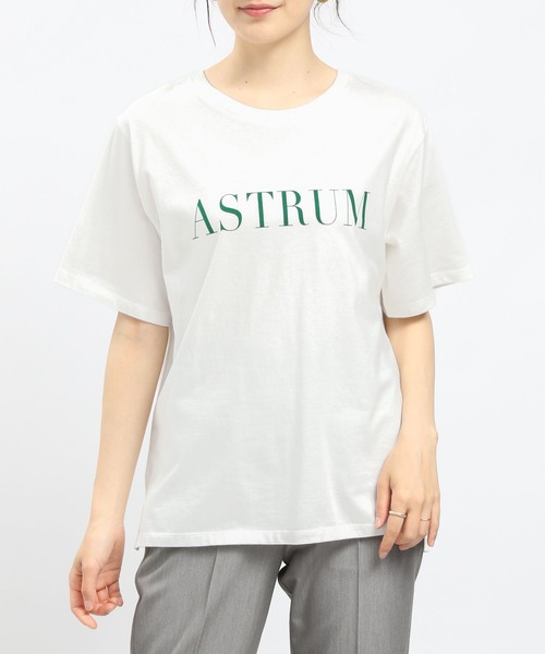 GLOBAL WORK Smile Seed Store（グローバルワーク スマイルシードストア）の「コットンシンプルプリントTシャツ半袖/175873（Tシャツ/カットソー・レディース・チャコールグレー/ホワイト/ホワイト系その他2/ホワイト系その他3/ホワイト系その他5/ホワイト系その他4・SMALL/MEDIUM/LARGE/X-LARGE）」の21枚目の写真