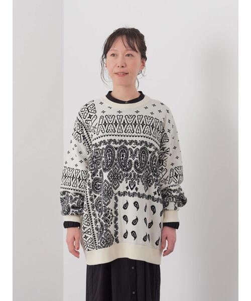 CRAFT STANDARD BOUTIQUE（クラフトスタンダードブティック）の「【男女兼用】JQリバーシブルニット（ニット/セーター・レディース・アイボリー/モカ・L/XL/M）」の7枚目の写真