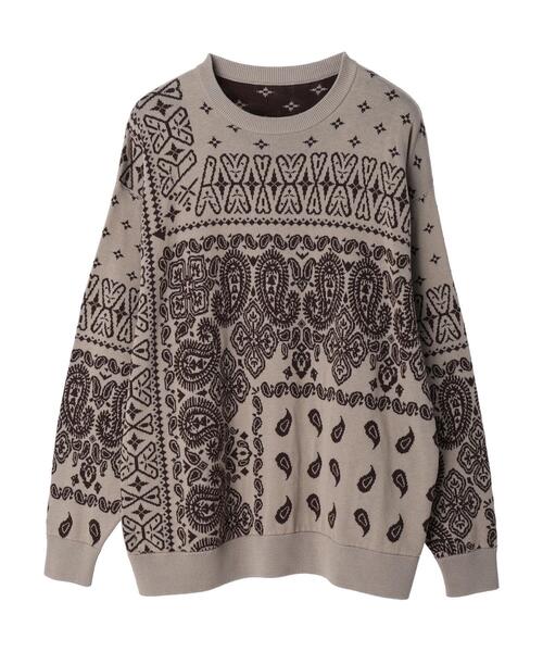 CRAFT STANDARD BOUTIQUE（クラフトスタンダードブティック）の「【男女兼用】JQリバーシブルニット（ニット/セーター・レディース・アイボリー/モカ・L/XL/M）」の21枚目の写真