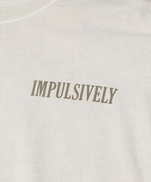 coen（コーエン）の「ピグメント袖フリルツアーロングスリーブTシャツ（Tシャツ/カットソー・レディース・ダークグレー/ベージュ/ライトグレー/オフホワイト・L/M）」の22枚目の写真