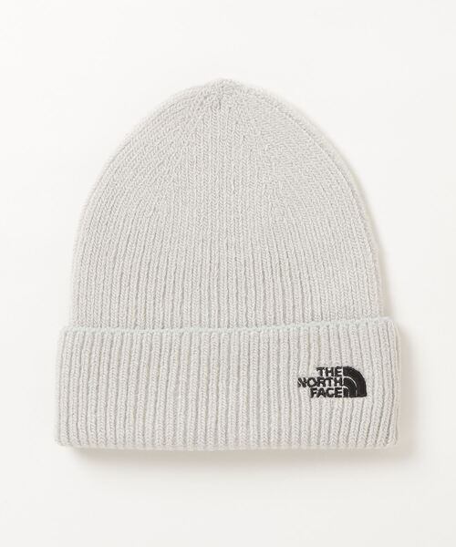 THE NORTH FACE（ザノースフェイス）の「ザ ノース フェイス THE NORTH FACE Baby Small Logo Beanie_ベビー スモールロゴビーニー（ニットキャップ/ビーニー・キッズ・ラベンダー/トップグレー/ブラック・ﾌﾘ-）」の2枚目の写真