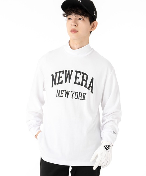 NEW ERA ハイネックシャツ NEW ERA ニューエラゴルフ 長袖Tシャツ ハイネック あったかT