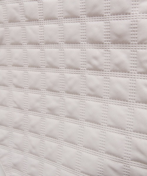 tocco closet（トッコ　クローゼット）の「サイドパール付きキルティングサブバッグ（ハンドバッグ・レディース・ベージュ/ブラック/ピンク/ネイビー・FREE）」の18枚目の写真