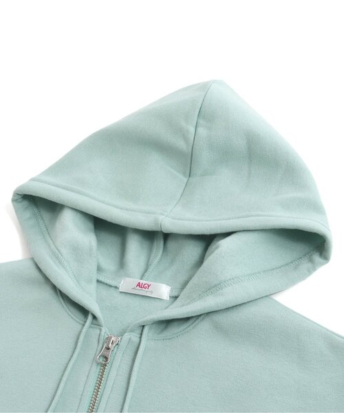 algy(アルジー)の「ダブルジップ裏起毛パーカー(パーカー・キッズ・ミント/ブラック/アイボリー・MEDIUM/X-SMALL/SMALL/XX-SMALL)」の13枚目の写真