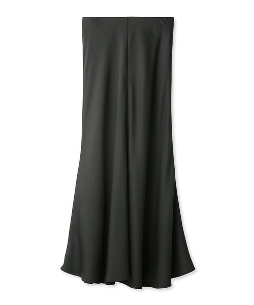 Mila Owen（ミラオーウェン）の「【WEB限定サイズあり】バイアスサテンナロースカート（スカート・レディース・ベージュ/チャコールグレー/アイボリー・00/0/1）」の14枚目の写真