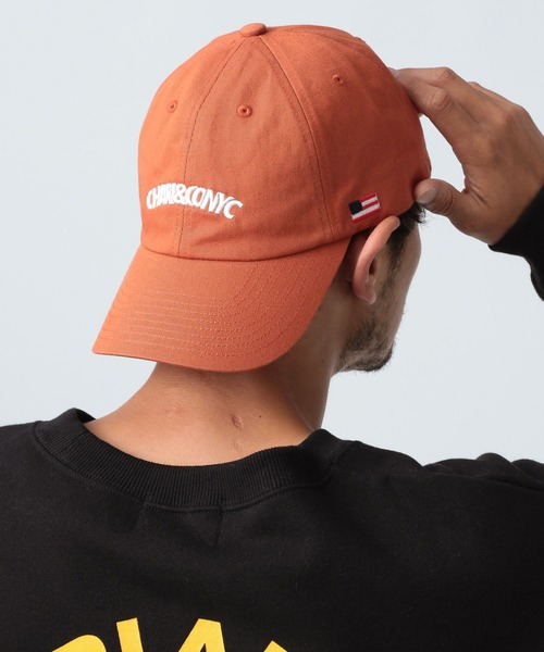 CHARI&CO(チャリアンドコー)の「【CHARI&CO SAFE RIDE for BAYFLOW】ロゴCAP(キャップ・メンズ・ベージュ/オレンジ/ブラック・FREE)」の9枚目の写真