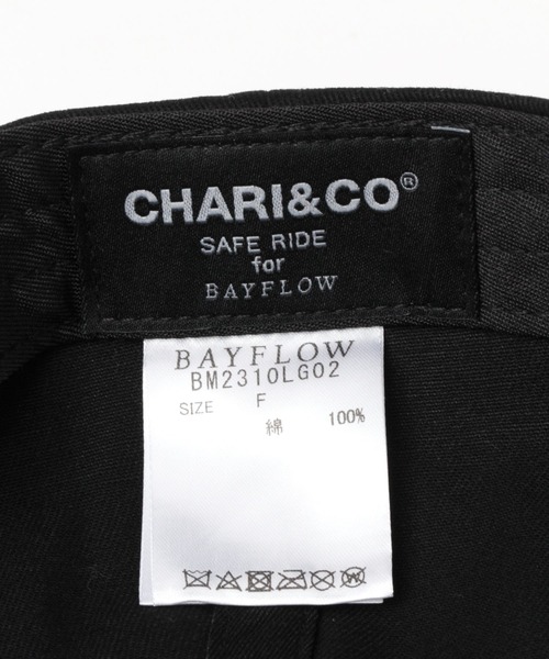 CHARI&CO(チャリアンドコー)の「【CHARI&CO SAFE RIDE for BAYFLOW】ロゴCAP(キャップ・メンズ・ベージュ/オレンジ/ブラック・FREE)」の22枚目の写真