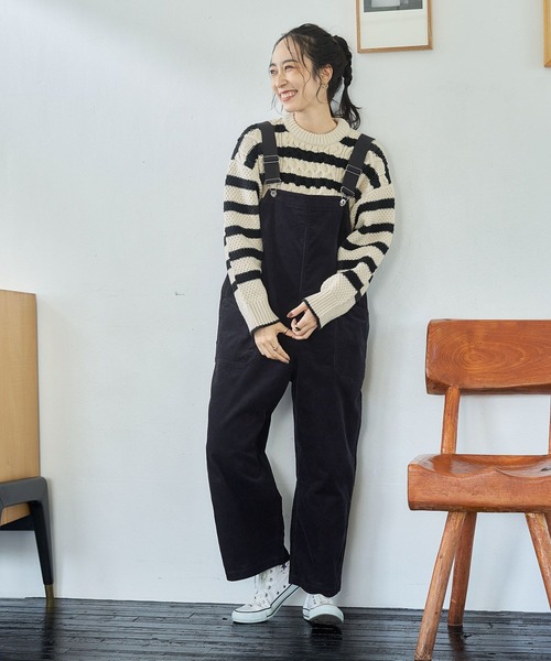 studio CLIP（スタディオクリップ）の「【毛玉になりにくい/マシンウォッシャブル】3ゲージお手入れらくらくケーブルニット（ニット/セーター・レディース・その他1/その他2/アイボリー・FREE）」の16枚目の写真