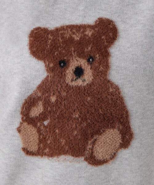 Cutie Blonde(キューティーブロンド)の「◆ベアージャカードニットトップス(ニット/セーター・レディース・アイボリー/グレー/ブラック・00)」の13枚目の写真