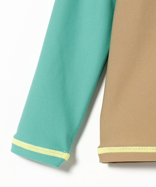 Speedo（スピード）の「Speedo / キッズ ユニセックス ラッシュガード 24（100～120cm）（ラッシュガード・キッズ・ブルー系その他/ブルー系その他2/ブラウン系その他2・120/110/100）」の7枚目の写真