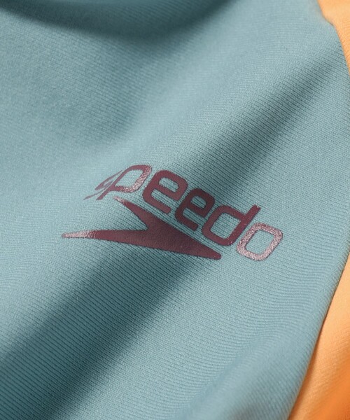 Speedo（スピード）の「Speedo / キッズ ユニセックス ラッシュガード 24（100～120cm）（ラッシュガード・キッズ・ブルー系その他/ブルー系その他2/ブラウン系その他2・120/110/100）」の12枚目の写真