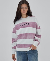 Guess | GUESS Originals Foam Logo Oversize Crew(スウェット)