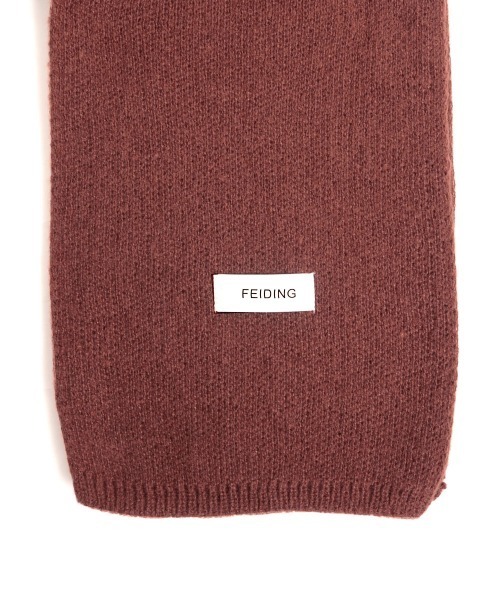 VIBGYOR Women（ヴィブジョー　ウィメン）の「【urge select】ベーシック マフラー（マフラー・レディース・オフホワイト/レッド/ピンク/イエロー/グリーン/ブラウン系1/ブラウン系2/ブラウン系3/ブルー系1/ブルー系2/ブルー系3/ブラック/グレー/ベージュ・FREE）」の20枚目の写真