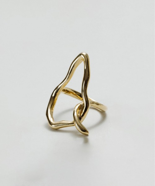 LAPUIS(ラピュイ)の「LAPUIS(ラピュイ)NUANCE DRAWING RING(リング・レディース・ゴールド/シルバー・11号/13号)」の7枚目の写真