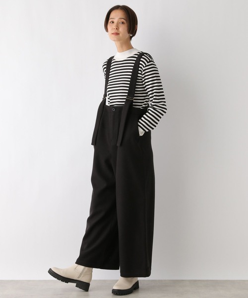 LEPSIM（レプシィム）の「12ゲージ配色リブハイネックプルオーバー　990510（ニット/セーター・レディース・ブラック/グレー/ブルー/ホワイト×ブラック/ホワイト・FREE）」の15枚目の写真