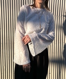 y/m by misato | シアージャガードフレアトップス(Tシャツ/カットソー)