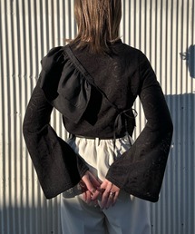 y/m by misato | シアージャガードフレアトップス(Tシャツ/カットソー)