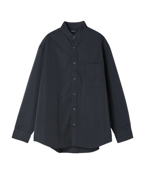 CRAFT STANDARD BOUTIQUE(クラフトスタンダードブティック)の「T/Rバンドカラーシャツ(シャツ/ブラウス・メンズ・ブラック/チャコールグレー/アイボリー/グレイッシュベージュ・M/L/XL)」の19枚目の写真