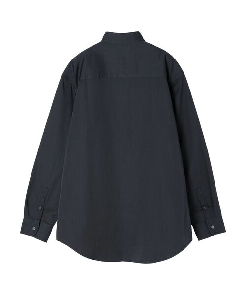 CRAFT STANDARD BOUTIQUE(クラフトスタンダードブティック)の「T/Rバンドカラーシャツ(シャツ/ブラウス・メンズ・ブラック/チャコールグレー/アイボリー/グレイッシュベージュ・M/L/XL)」の17枚目の写真