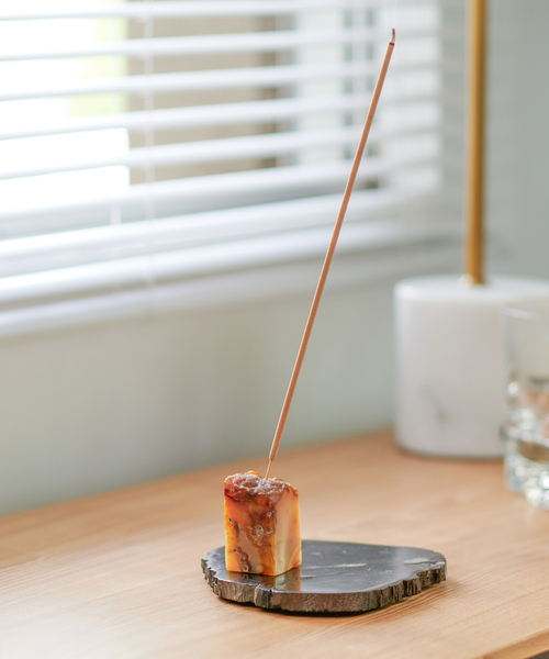 AGATE INCENSE STAND お香立て（ルームフレグランス/お香