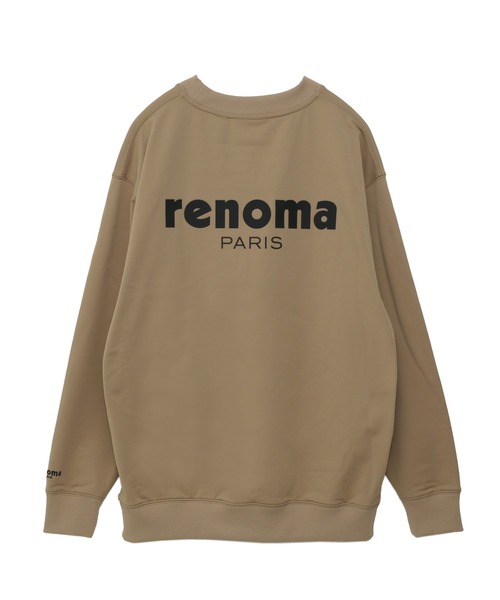 RENOMA PARIS レノマパリス 長袖 トレーナー ブラウン系 M メンズ renoma PARIS（レノマパリス）の「LONG SLEEVE CREW TOPS（ジャージ