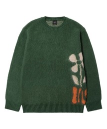 HUF ニットセーター Mサイズ HUF セーター ニット OUTLINES CREWNECK SWEATER / ハフ