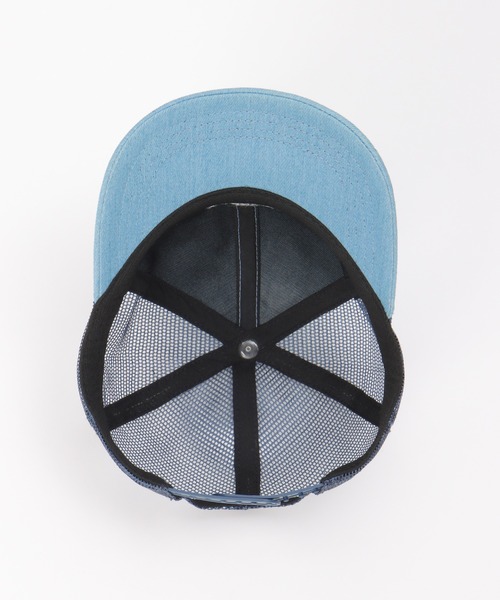 ikka（イッカ）の「刺繍ロゴメッシュキャップ（キャップ・キッズ・チャコールグレー/ベージュ/ブルー・FREE）」の11枚目の写真