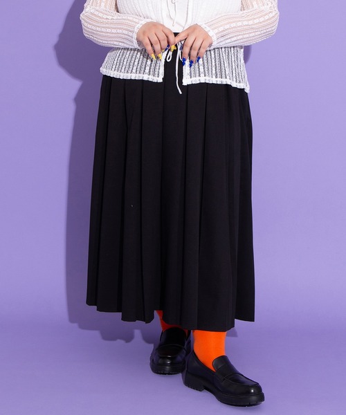 YU プリーツプリーズ ロングスカート ポケット バックスリット PLEATS PLEASE ISSEY MIYAKE（ロングスカート）のフリマアイテム一覧