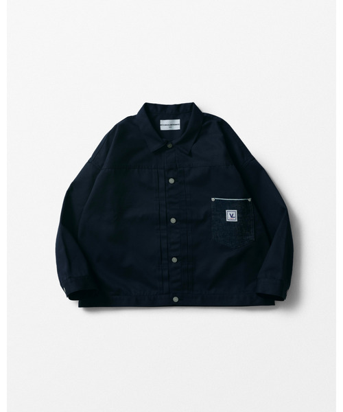 WHIZLIMITED(ウィズリミテッド)の「GARY JACKET(その他アウター・メンズ・ネイビー/グレー・LARGE/MEDIUM)」の1枚目の写真