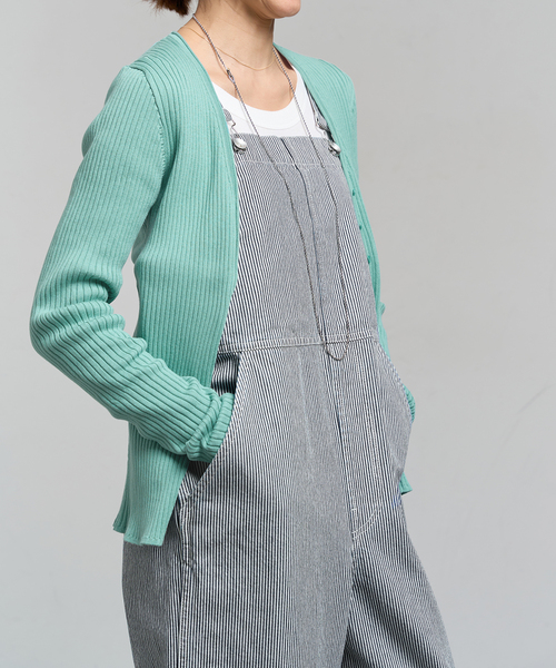 IENA LA BOUCLE デニムオーバーオール◆インディゴ IENA LA BOUCLE（イエナラブークル）の「IENA LA BOUCLE デニム