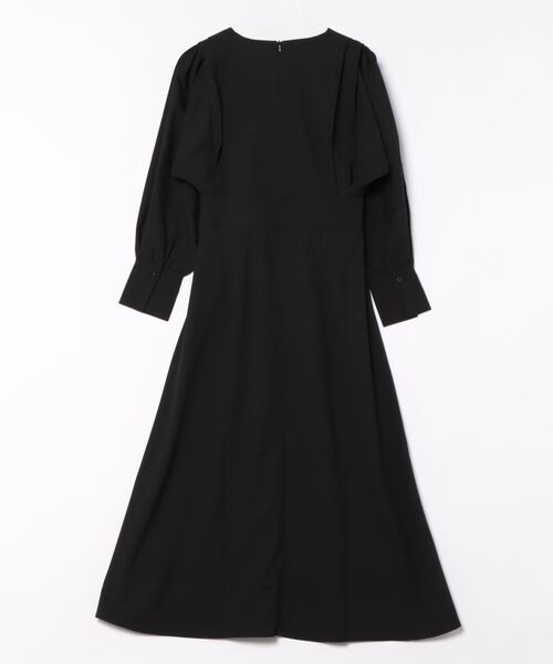 and it_(アンドイット)の「オケージョン パフスリーブワンピース(ワンピース・レディース・ブラック・S/M/L)」の17枚目の写真