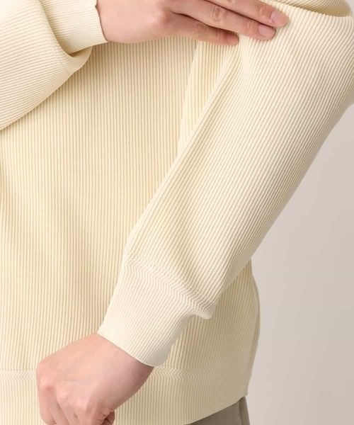 a.v.v（アーヴェヴェ）の「【大人カジュアル】ハーフジップニット（ニット/セーター・メンズ・アイボリー/チャコールグレー・46/48）」の17枚目の写真