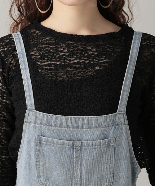 FOREVER 21(フォーエバー トゥエンティーワン)の「【2024SS】サイドカットサロペット(サロペット/オーバーオール・レディース・ブラック/ライトブルー・SMALL/MEDIUM)」の16枚目の写真