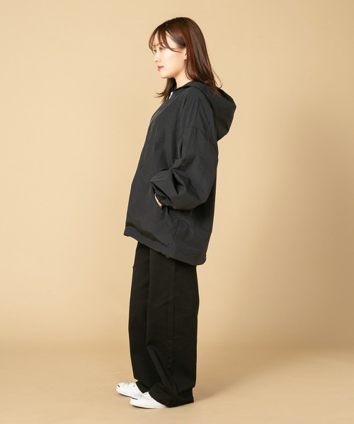 OUTDOOR PRODUCTS(アウトドアプロダクツ)の「【OUTDOOR PRODUCTS/アウトドアプロダクツ】ナイロンアノラックパーカー(ナイロンジャケット・レディース・オフホワイト/カーキ/ブラック・FREE)」の9枚目の写真